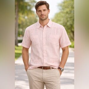 CUBAVERA Linen Shirt